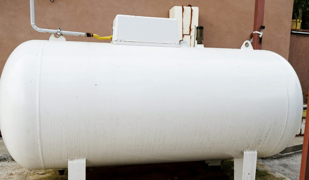 propane tank setup