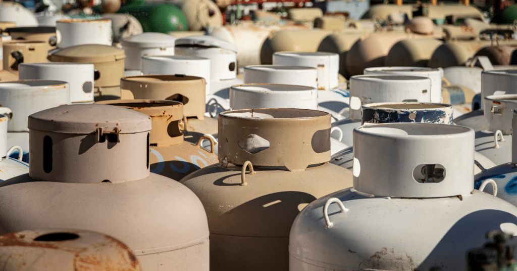 propane tank system